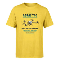 Thumbnail for DJI Agras T40 design on yellow single side