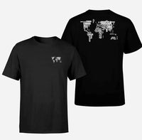 Thumbnail for Customisable World Map T-Shirt - view 2