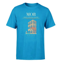 Thumbnail for Mobile Regional Airport (MOB) T-Shirt single-side front print in Turquoise | mobile-regional-airport-mob-double-side-t-shirt