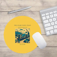 Thumbnail for VINTAGE G4527 - The Spare Parts Train - Designed Mouse Pads design on yellow round