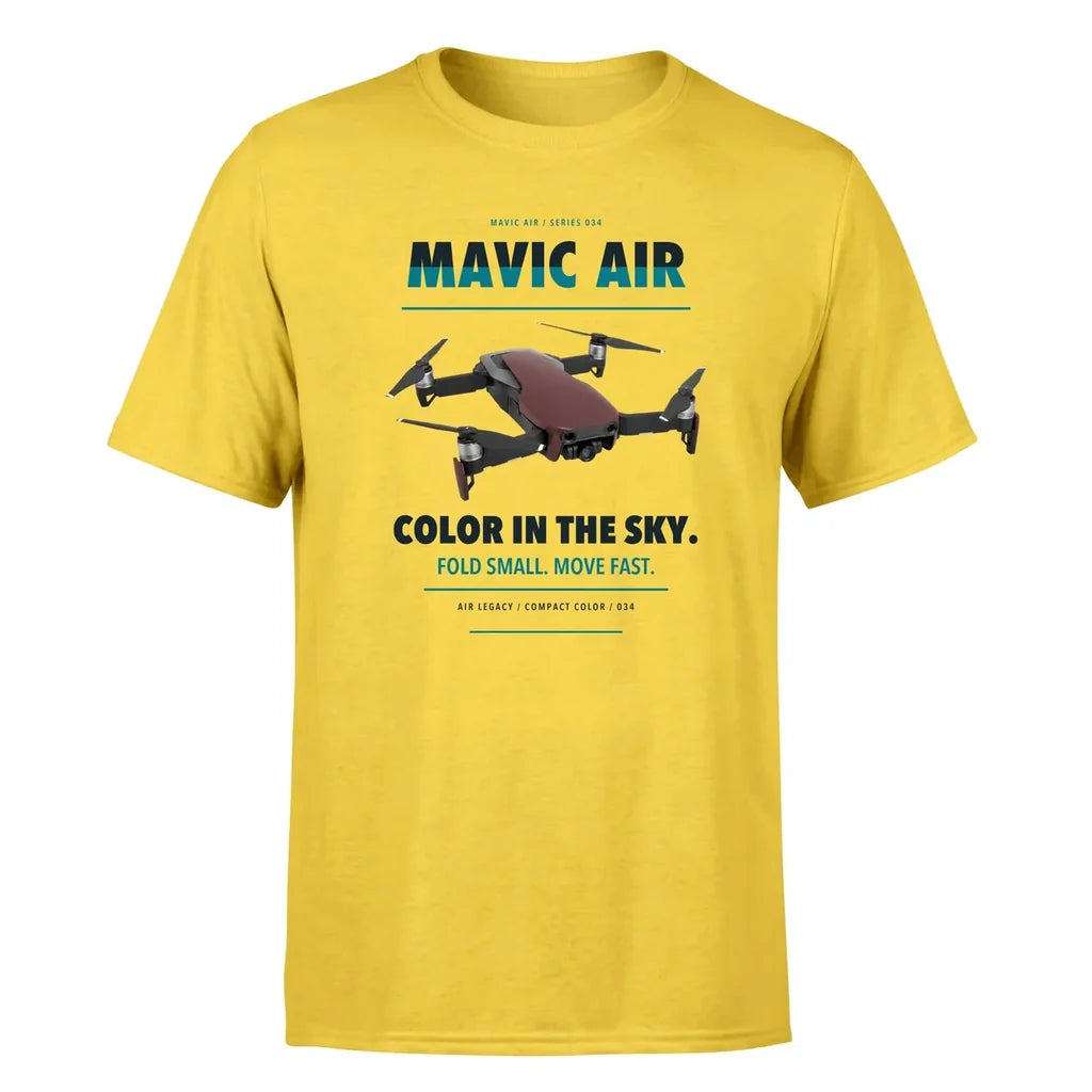 DJI Mavic Air design on yellow single side