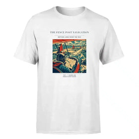 Single-Side Printing — The Fence Post Navigation Double-Side T-Shirt