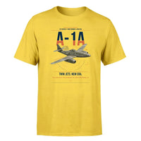 Thumbnail for Messerschmitt Me 262A-1a design on yellow t-shirt, single-side print