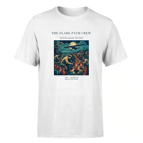 Single-Side Printing — The Flare Path Crew Double-Side T-Shirt