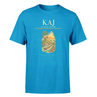 Thumbnail for Kajaani Airport (KAJ) T-Shirt single-side front print in Turquoise | kajaani-airport-kaj-double-side-t-shirt