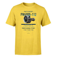 Thumbnail for PW4000-112 design on yellow single side