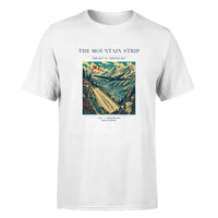 Thumbnail for VINTAGE G4196 - The Mountain Strip - Premium T-Shirt design on white premium t shirt