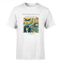 Thumbnail for VINTAGE G4288 - The Weather Station Call - Premium T-Shirt design on white premium t shirt