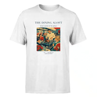 Thumbnail for VINTAGE G4217 - The Dining Aloft - Premium T-Shirt design on white premium t shirt