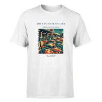 Thumbnail for VINTAGE G4376 - The Taxi Rank Rivalry - Premium T-Shirt design on white premium t shirt
