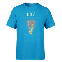Thumbnail for Leon-Mba International Airport (LBV) T-Shirt single-side front print in Turquoise | leon-mba-international-airport-lbv-double-side-t-shirt