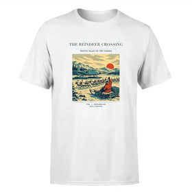 Single-Side Printing — The Reindeer Crossing Double-Side T-Shirt