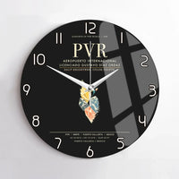 Thumbnail for Aeropuerto Internacional Licenciado Gustavo Diaz Ordaz PVR  Puerto Vallarta Wall-Clock No-Frame - Black