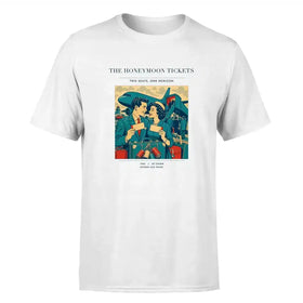 Single-Side Printing — The Honeymoon Tickets Double-Side T-Shirt