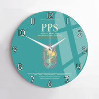 Thumbnail for Puerto Princesa International Airport PPS Wall-Clock No-Frame - Turquoise