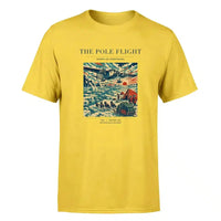 Thumbnail for VINTAGE G4019 - The Pole Flight - Premium T-Shirt design on yellow premium t shirt