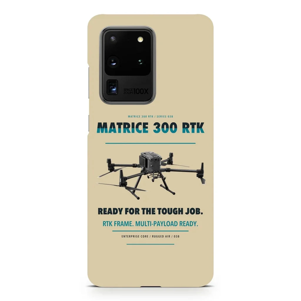 DJI Matrice 300 RTK design on samsung case - beige