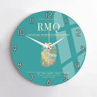 Thumbnail for Taichung International Airport RMQ Wall-Clock No-Frame - Turquoise