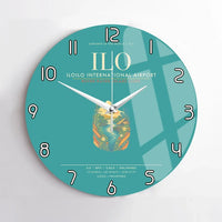 Thumbnail for Iloilo International Airport ILO Wall-Clock No-Frame - Turquoise
