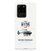 Thumbnail for Airbus H135 design on samsung case - white