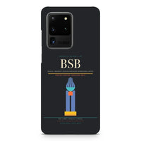 Thumbnail for Brasilia - Presidente Juscelino Kubitschek International Airport BSB design on samsung case - black