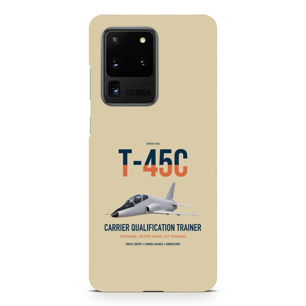 T-45C Goshawk design on samsung case - beige