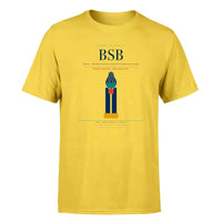 Thumbnail for Brasilia Airport (BSB) Premium T-Shirt Yellow