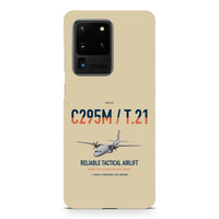 Thumbnail for Airbus C295M T.21 design on samsung case - beige