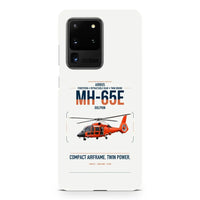 Thumbnail for Airbus MH-65E Dolphin design on samsung case - white