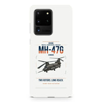 Thumbnail for Boeing MH-47G Chinook design on samsung case - white