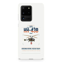 Thumbnail for Kaman HH-43B Huskie design on samsung case - white