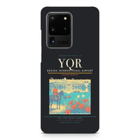 Thumbnail for Regina International Airport YQR design on samsung case - black