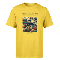 Thumbnail for VINTAGE G4125 - The Cargo Jet Age - Premium T-Shirt design on yellow premium t shirt