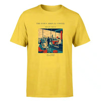 Thumbnail for VINTAGE G4310 - The Dawn Arrival Coffee - Premium T-Shirt design on yellow premium t shirt
