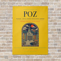 Thumbnail for Poznan - awica Henryk Wieniawski Airport POZ - Canvas No Frame - Yellow
