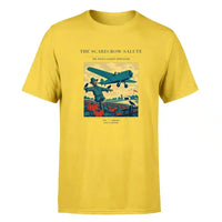 Thumbnail for VINTAGE G4396 - The Scarecrow Salute - Premium T-Shirt design on yellow premium t shirt