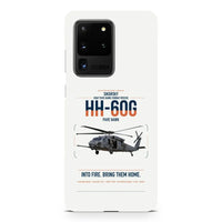 Thumbnail for Sikorsky HH-60G Pave Hawk design on samsung case - white