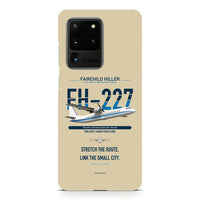 Thumbnail for Fairchild Hiller FH-227B design on samsung case - beige