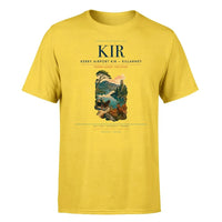 Thumbnail for Kerry Airport (KIR) T-Shirt single-side front print in Yellow | kerry-airport-kir-double-side-t-shirt