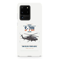 Thumbnail for Sikorsky S-70i FIREHAWK design on samsung case - white