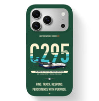 Thumbnail for Airbus C295 Armed ISR Case design on dark green iphone case