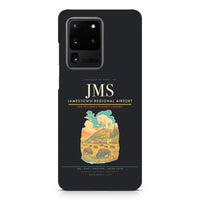 Thumbnail for Jamestown Regional Airport JMS design on samsung case - black