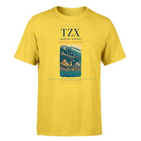 Thumbnail for Trabzon Airport (TZX) T-Shirt single-side front print in Yellow | trabzon-airport-tzx-double-side-t-shirt