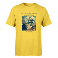 Thumbnail for VINTAGE G4272 - The Tide Table Takeoff - Premium T-Shirt design on yellow premium t shirt