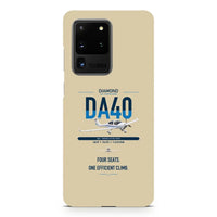 Thumbnail for Diamond DA40 design on samsung case - beige