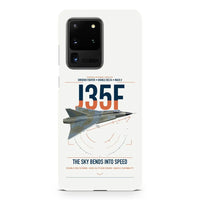 Thumbnail for Saab J 35F Draken design on samsung case - white