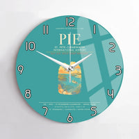 Thumbnail for St. PeteClearwater International Airport PIE Wall-Clock No-Frame - Turquoise