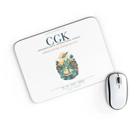 Thumbnail for Jakarta Soekarno-Hatta International Airport (CGK) design on white rectangle mouse pad