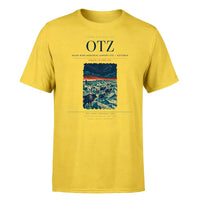 Thumbnail for Ralph Wien Memorial Airport (OTZ) T-Shirt single-side front print in Yellow | ralph-wien-memorial-airport-otz-double-side-t-shirt