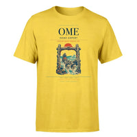 Thumbnail for Nome Airport (OME) T-Shirt single-side front print in Yellow | nome-airport-ome-double-side-t-shirt